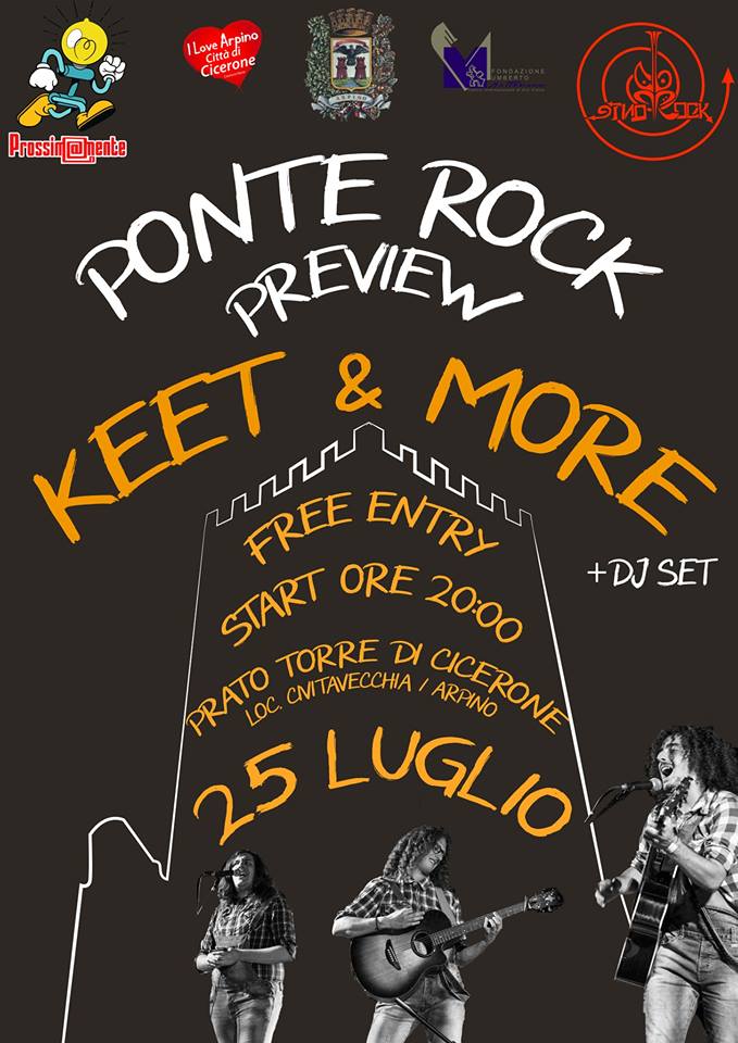 Ponte Rock 2018 Preview, musica sotto la torre!