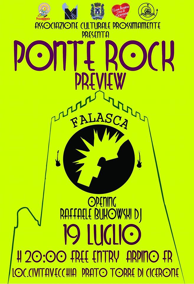 PONTE ROCK PREVIEW 2019: INIZIA LA MUSICA D’ESTATE